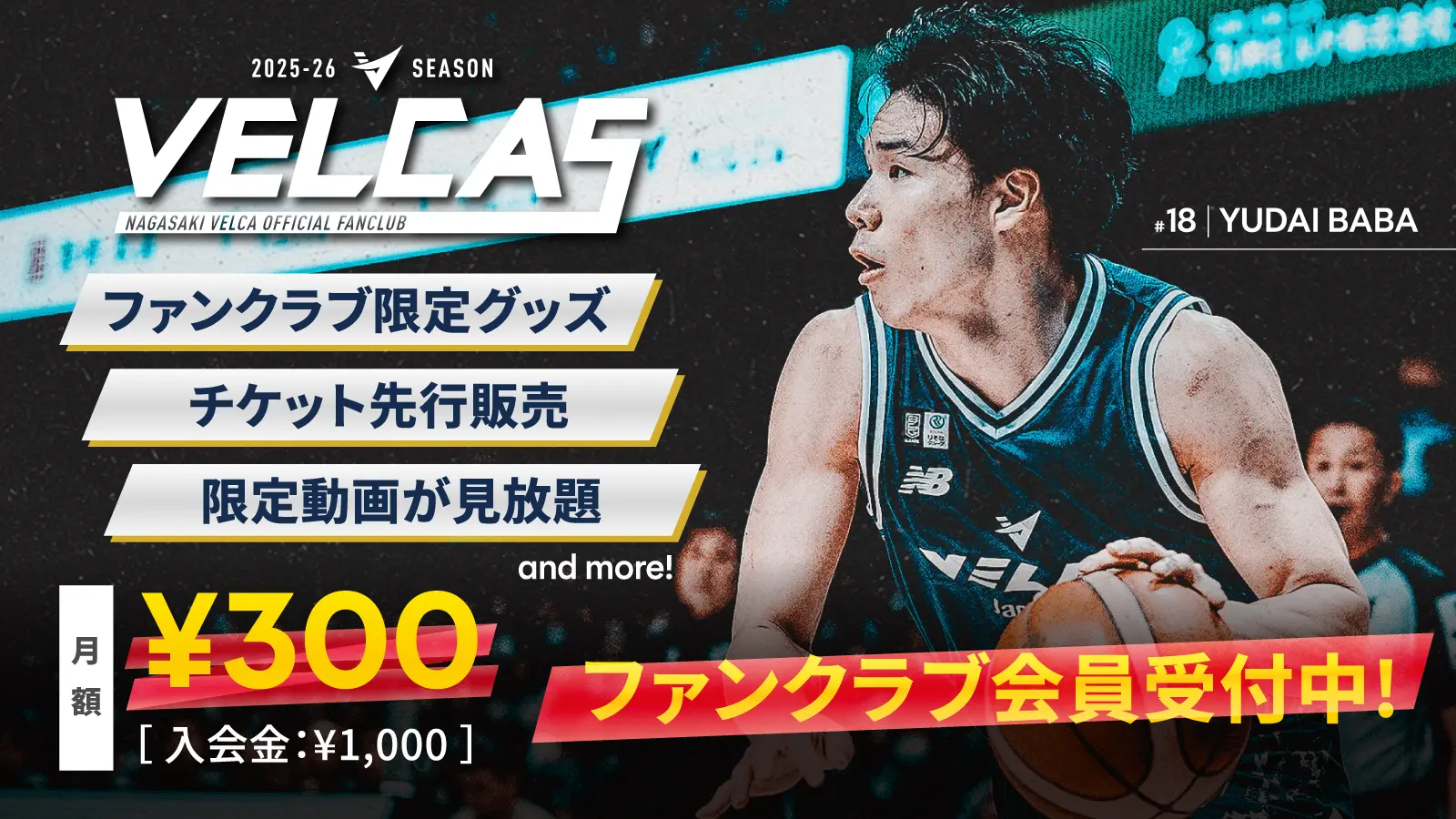 2025-26 SEASON VELCAS