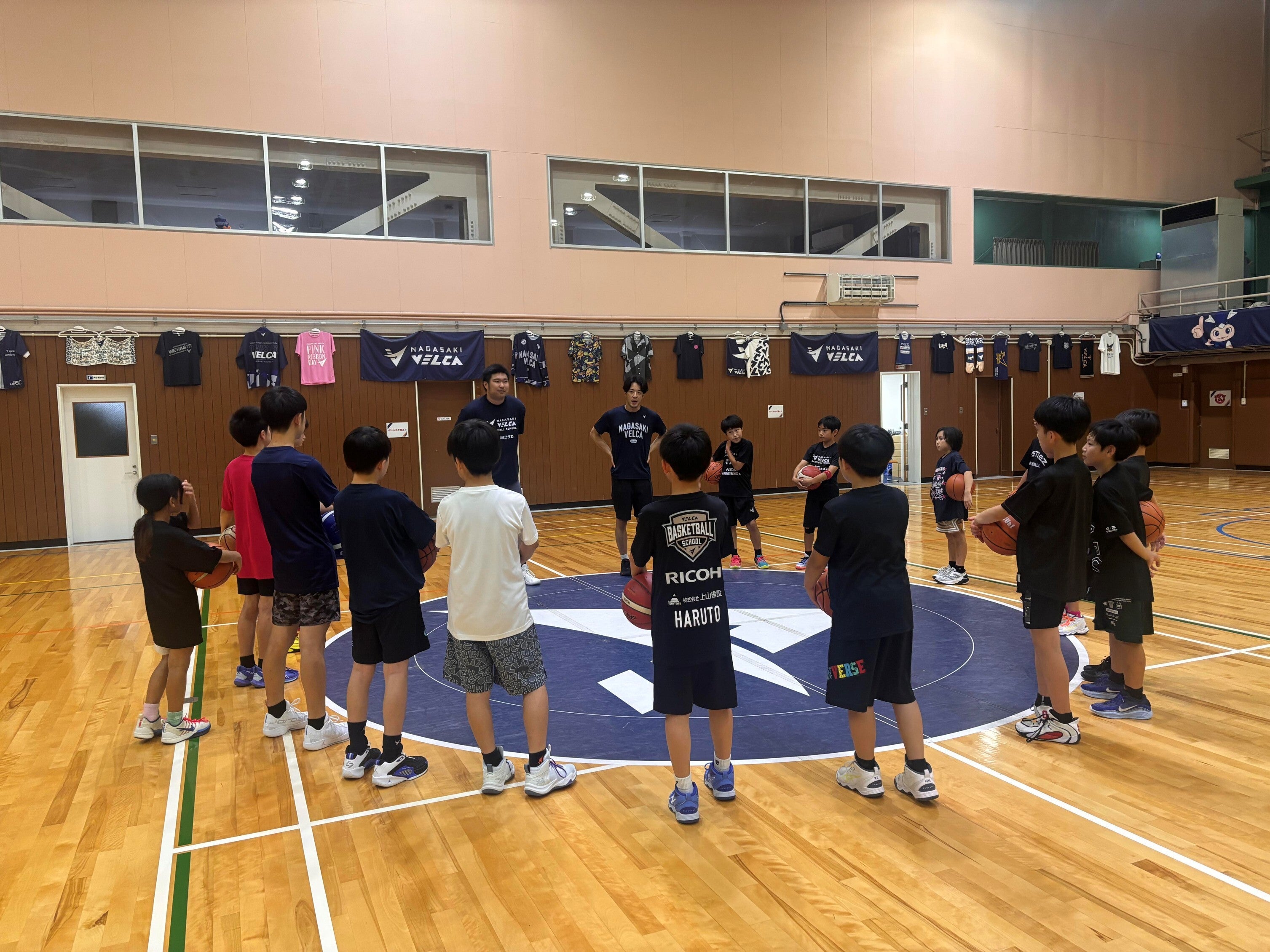 【活動報告】長崎ヴェルカU15 辻佳祐アシスタントコーチによるスキルクリニック